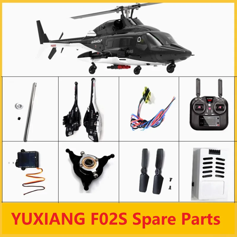 Rc Helicopter Nitro - Ersatzteilliste für YUXIANG F02S Airwolf RC