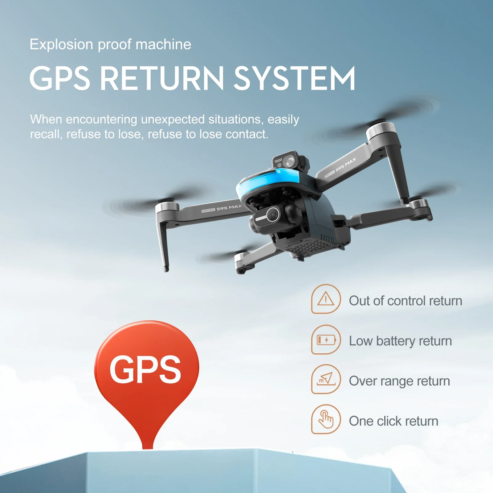 NEUE S9S MAX MINI Drone 4K 2-A – Rc Helicopter Case Bewertung und Preis