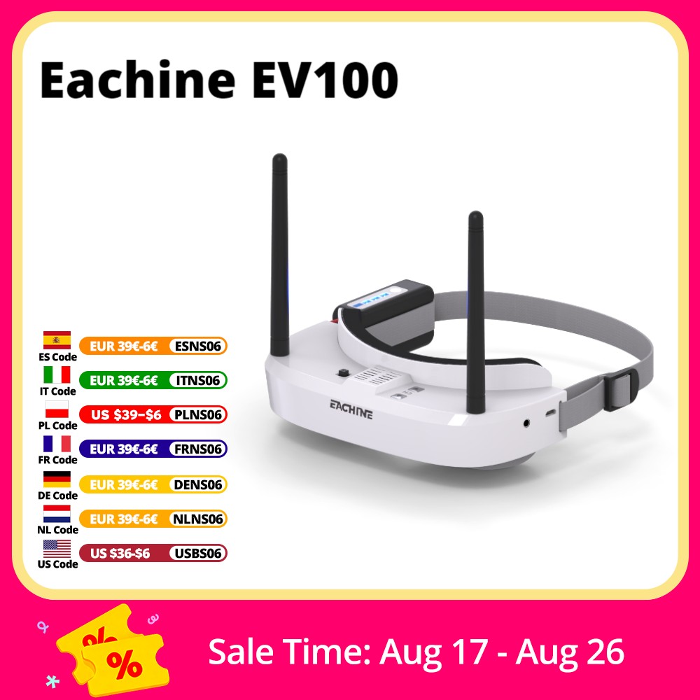 Eachine EV100 720*540 5,8G 72C – Rc Helicopter Case Bewertung und Preis