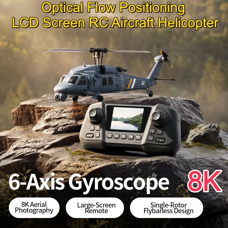 Militärischer Ferngesteuerter  – Rc Helicopter Single Rotor Bewertung und Preis